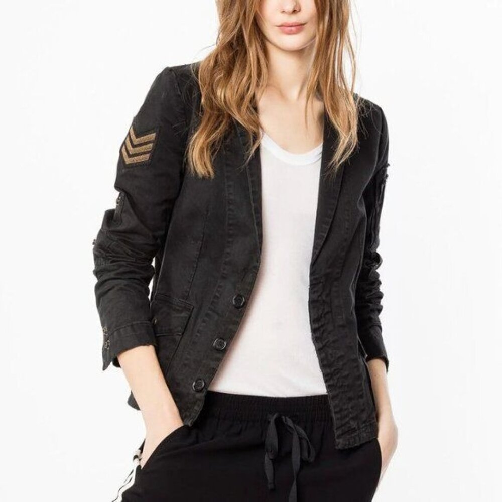 Zadig and Voltaire Virginia Grunge Blazer